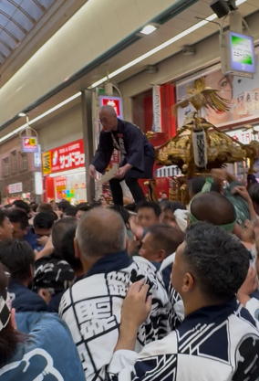 北海道神宮例祭 × 狸小路商店街 【狸神輿渡御・狸太鼓演奏】